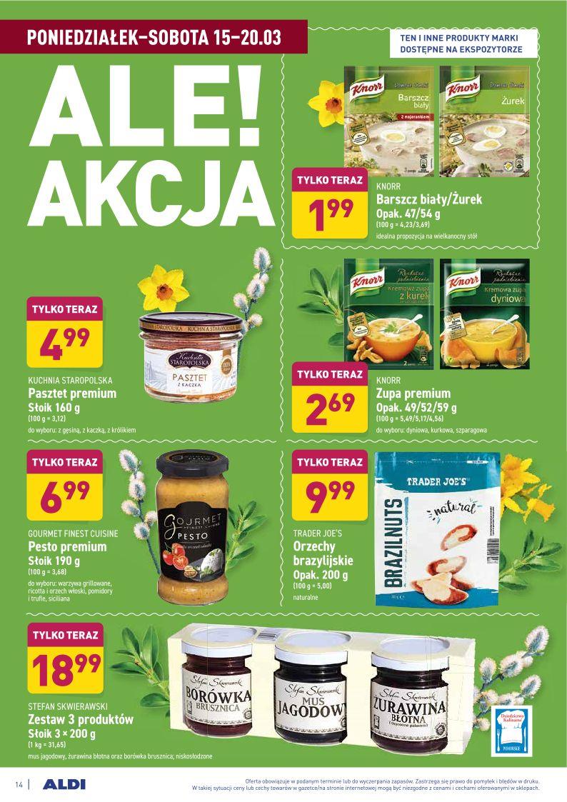 Gazetka promocyjna ALDI str. 14
