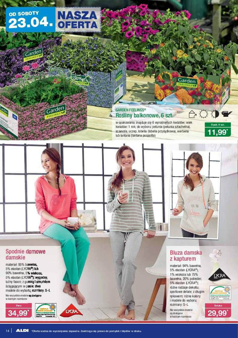 Gazetka promocyjna ALDI str. 14