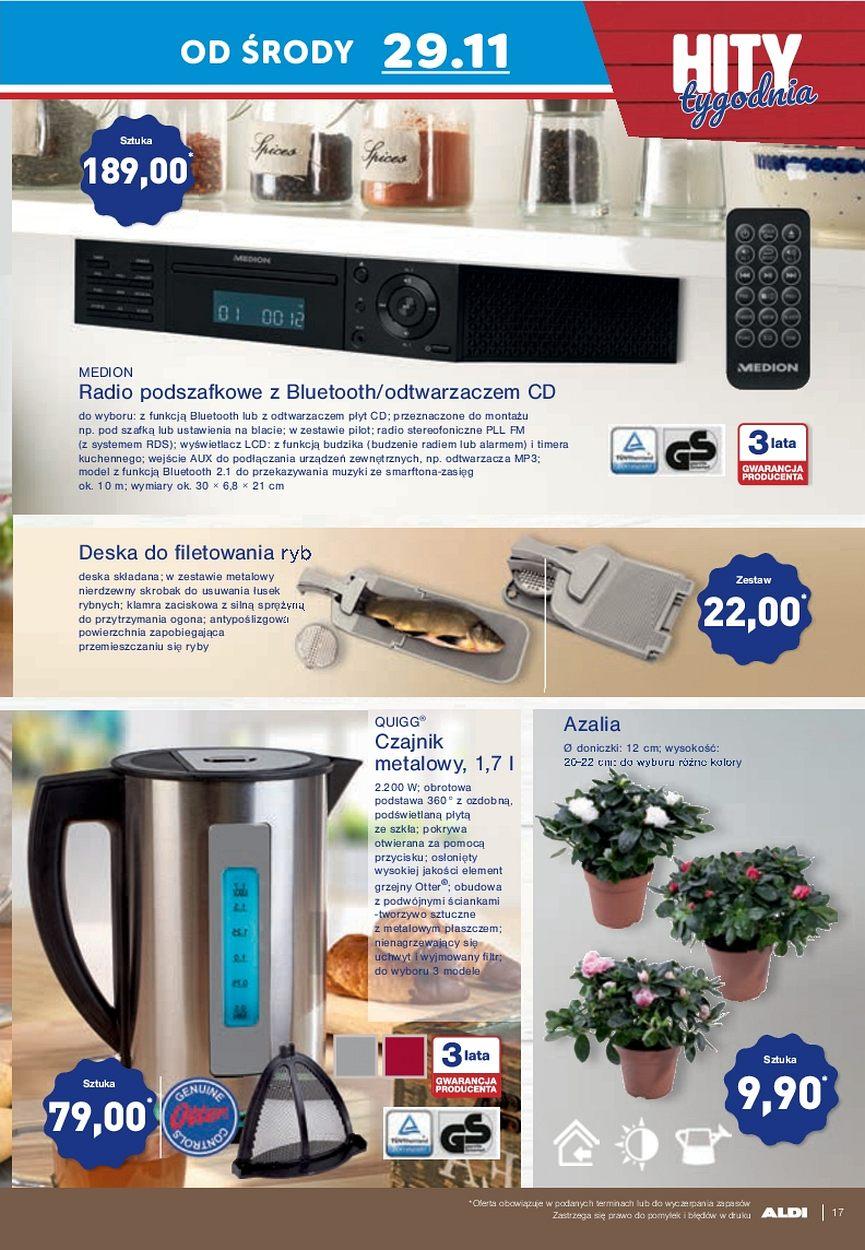 Gazetka promocyjna ALDI str. 17