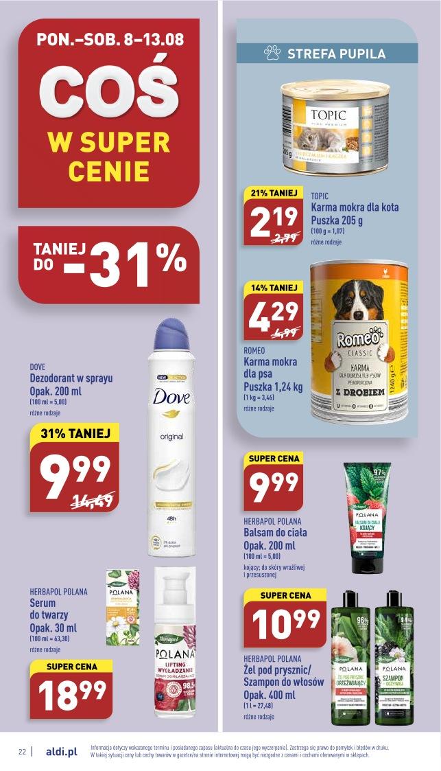 Gazetka promocyjna ALDI str. 22