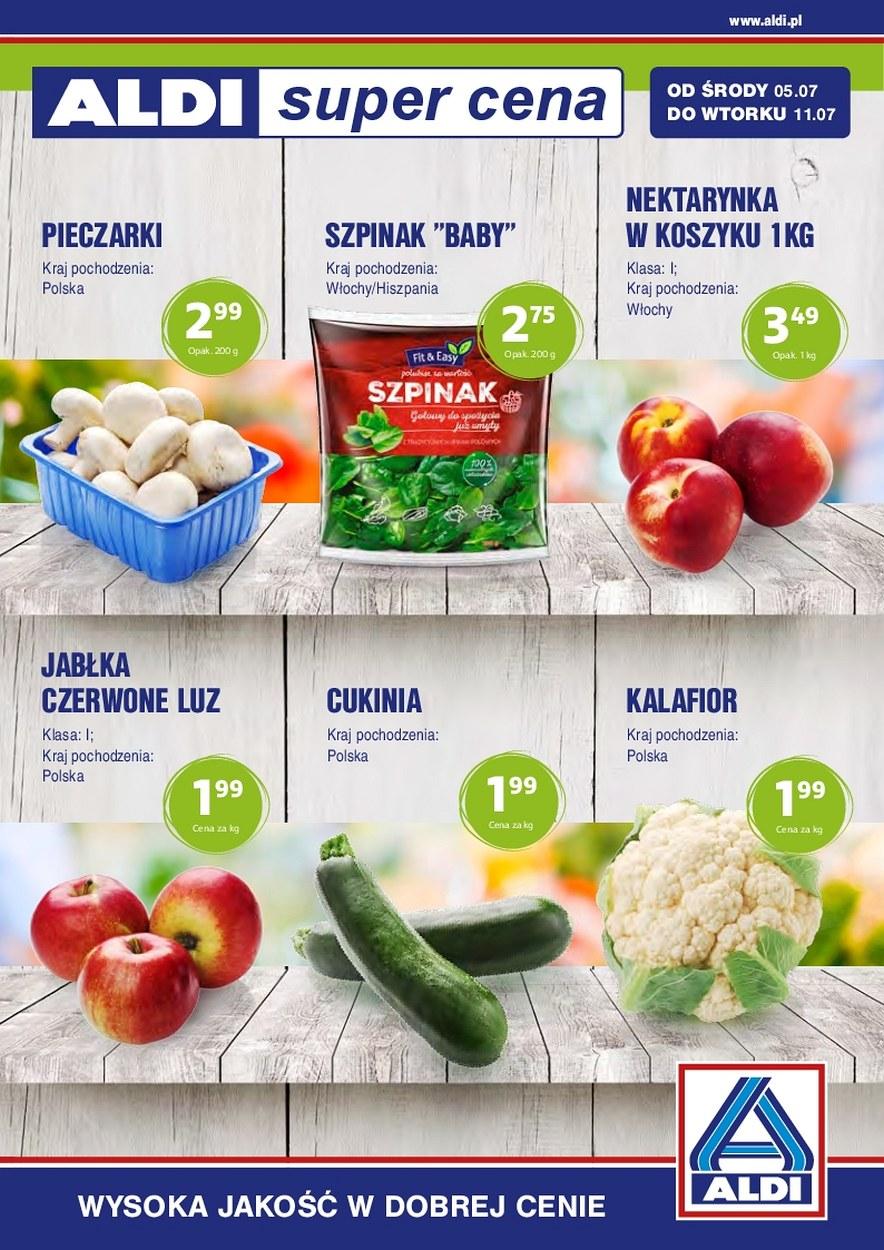 Gazetka promocyjna ALDI str. 1