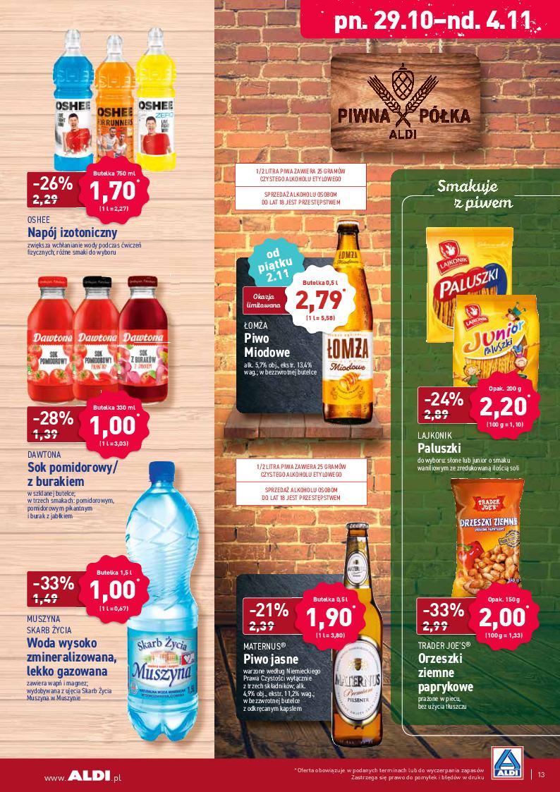 Gazetka promocyjna ALDI str. 13
