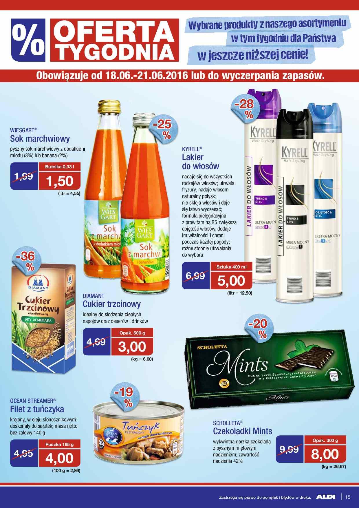 Gazetka promocyjna ALDI str. 15