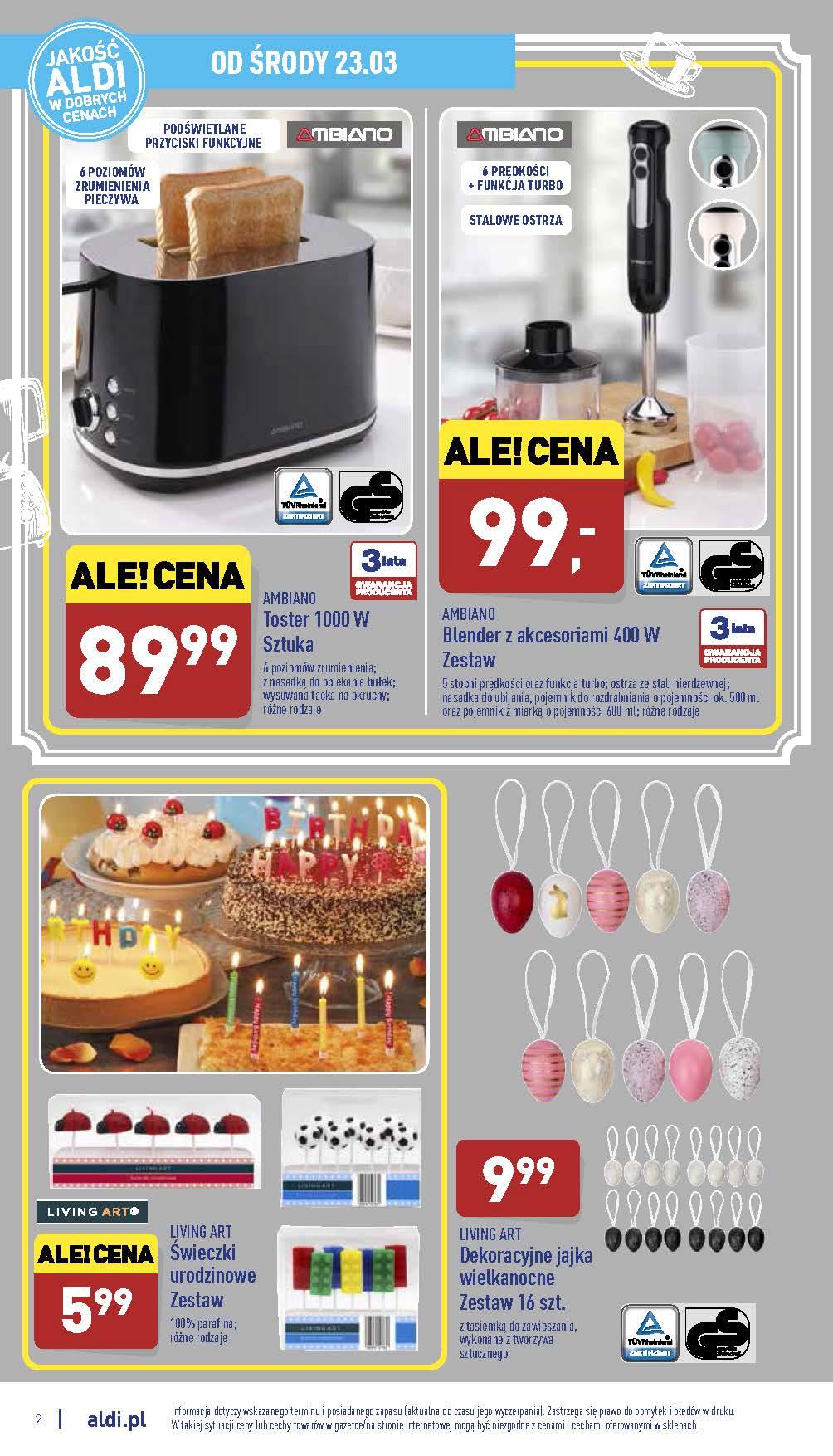 Gazetka promocyjna ALDI str. 2