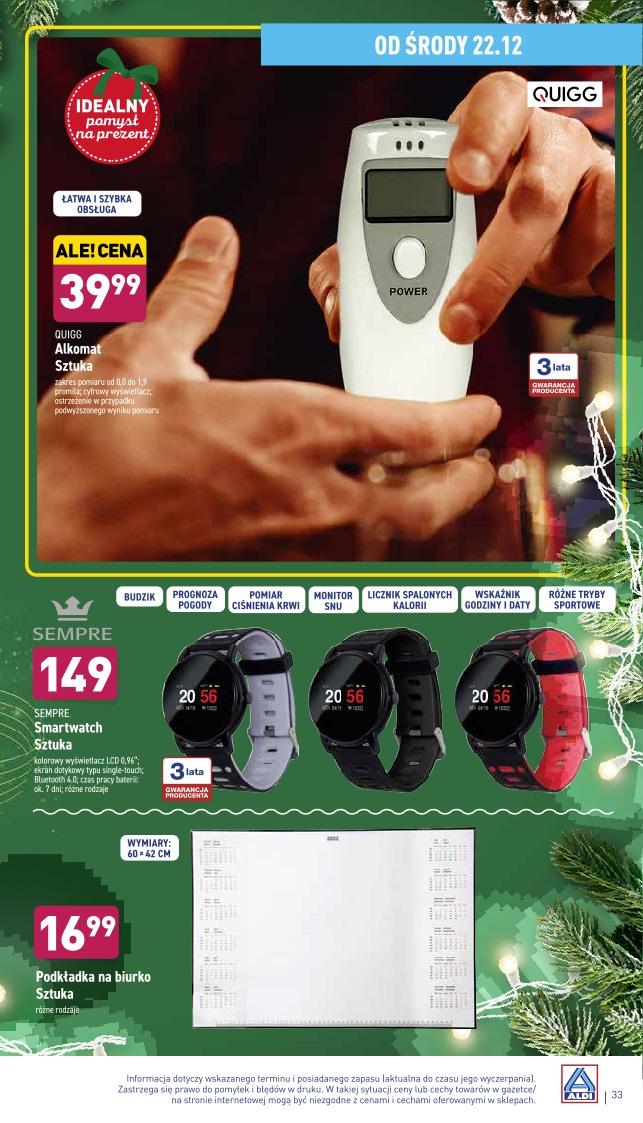 Gazetka promocyjna ALDI str. 33