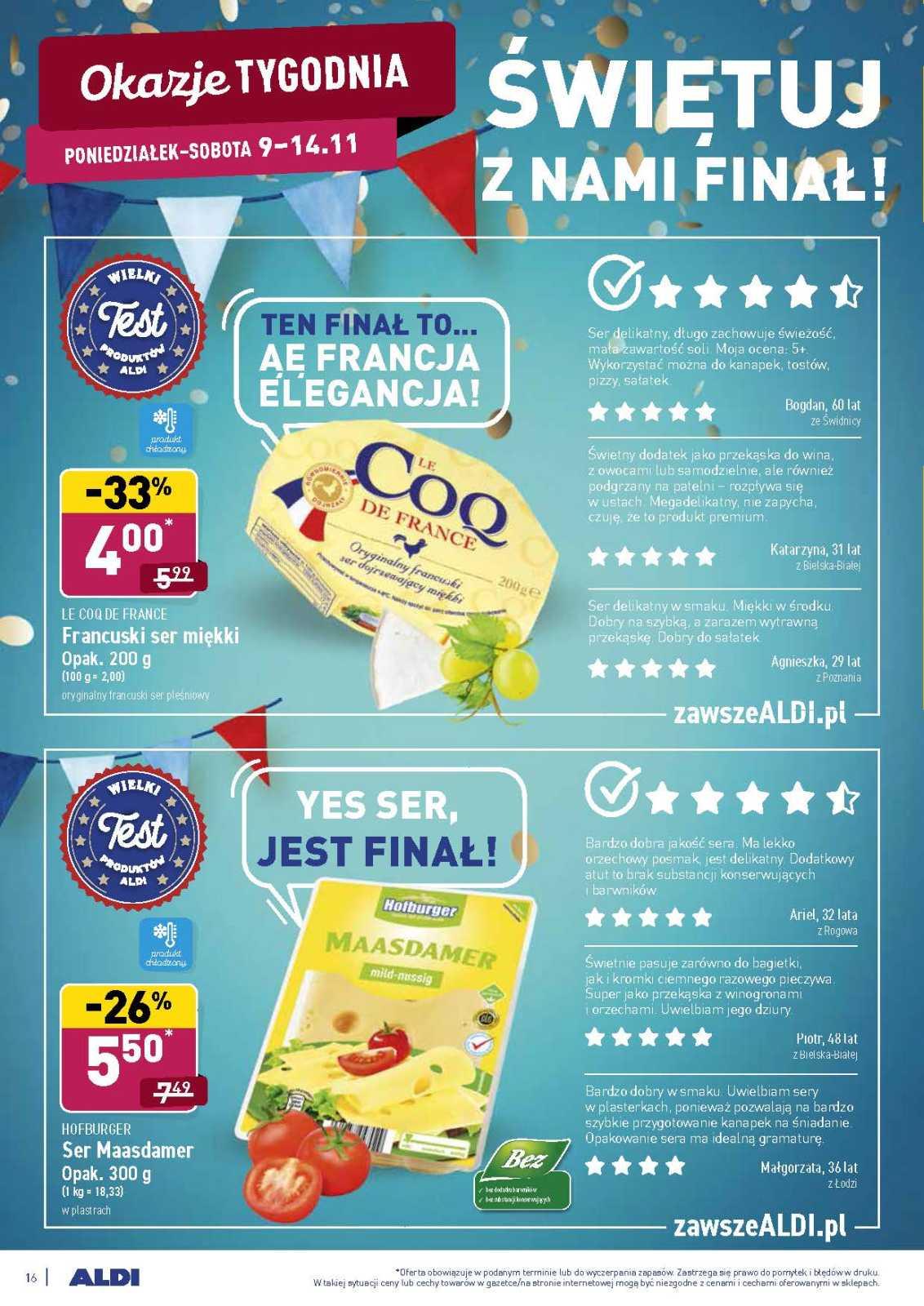 Gazetka promocyjna ALDI str. 16