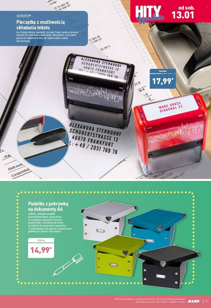 Gazetka promocyjna ALDI str. 23