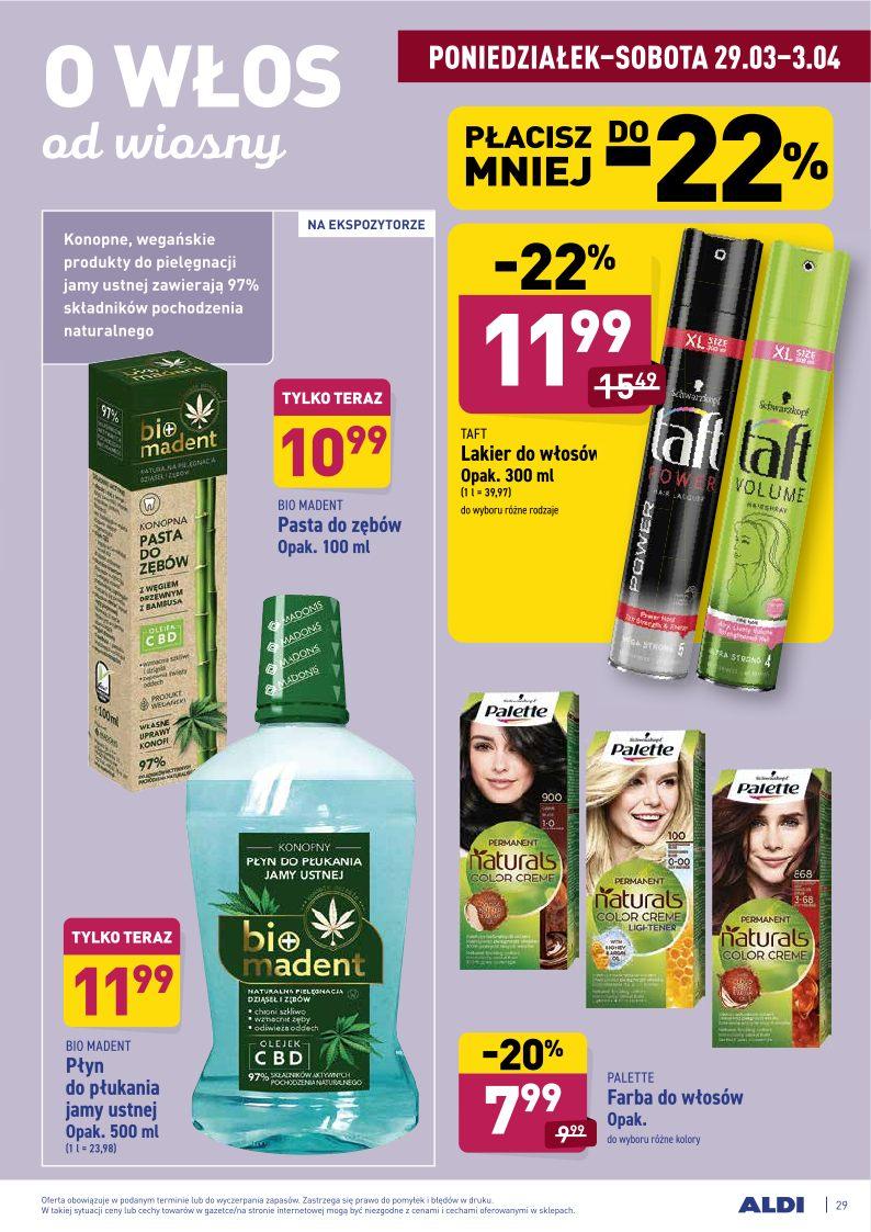 Gazetka promocyjna ALDI str. 29