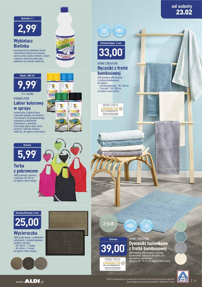 Gazetka promocyjna ALDI str. 31