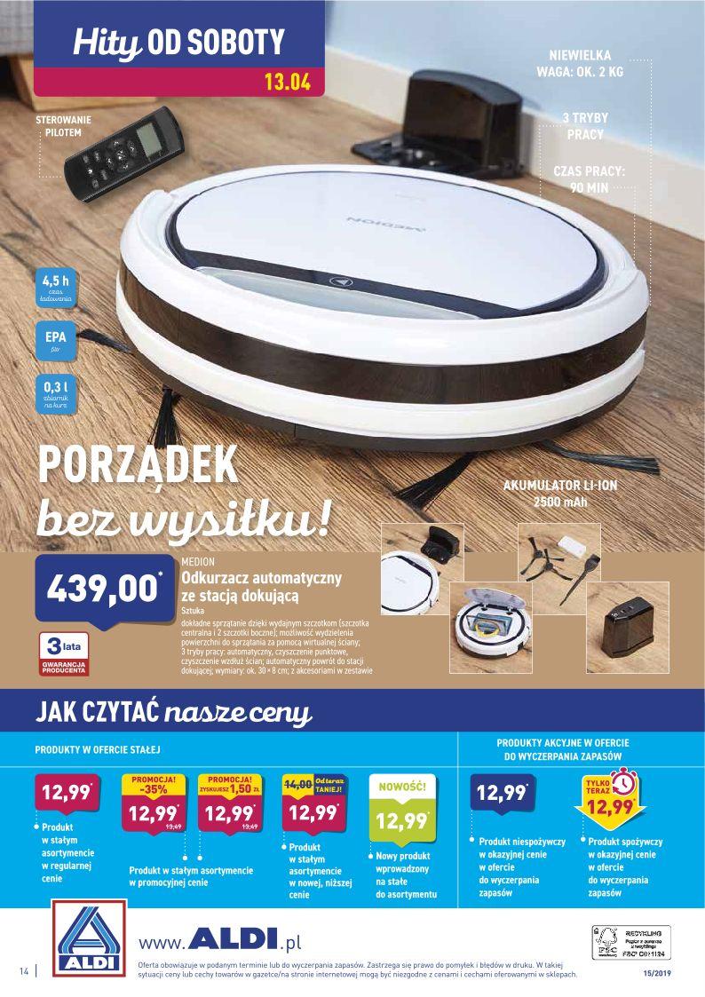 Gazetka promocyjna ALDI str. 14
