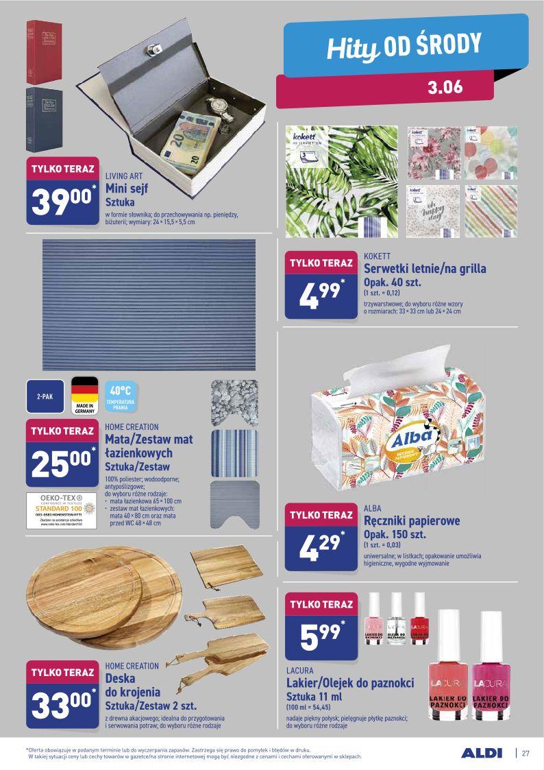Gazetka promocyjna ALDI str. 27