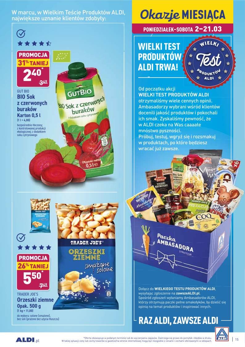 Gazetka promocyjna ALDI str. 15