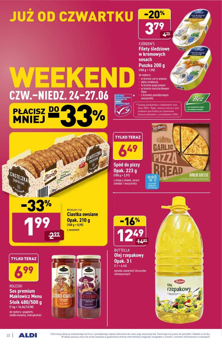 Gazetka promocyjna ALDI str. 22
