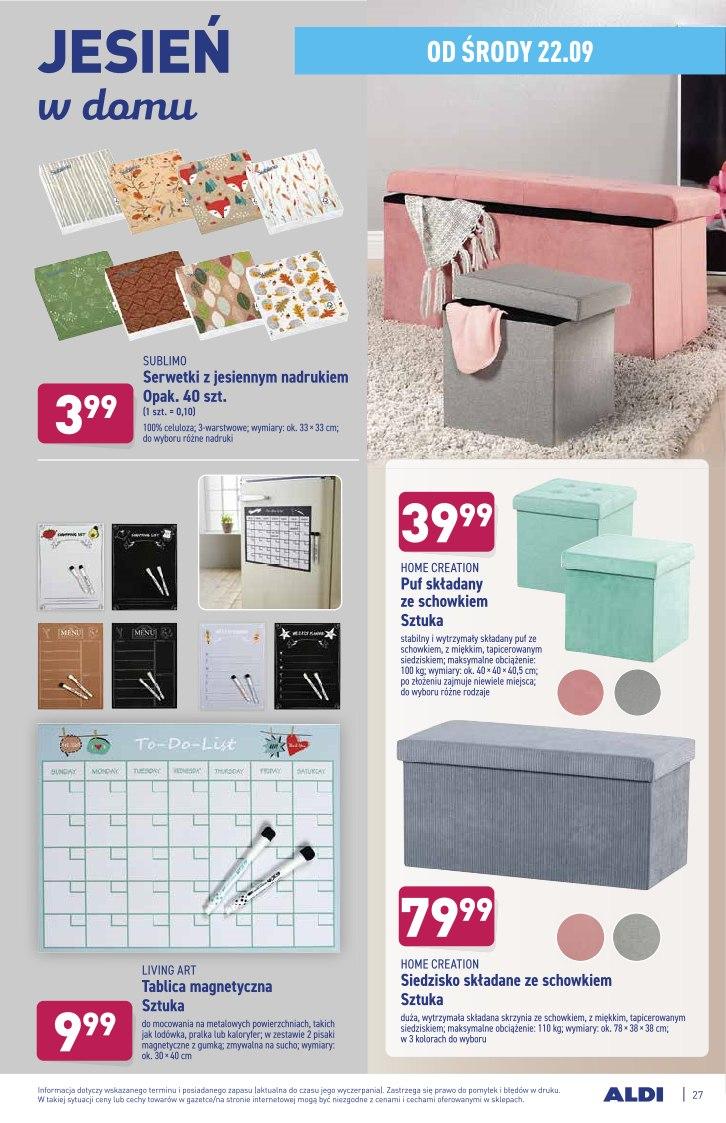 Gazetka promocyjna ALDI str. 27