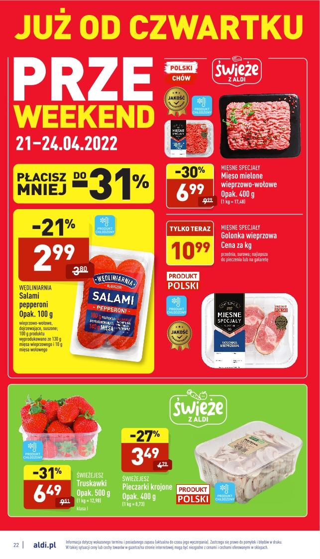 Gazetka promocyjna ALDI str. 22