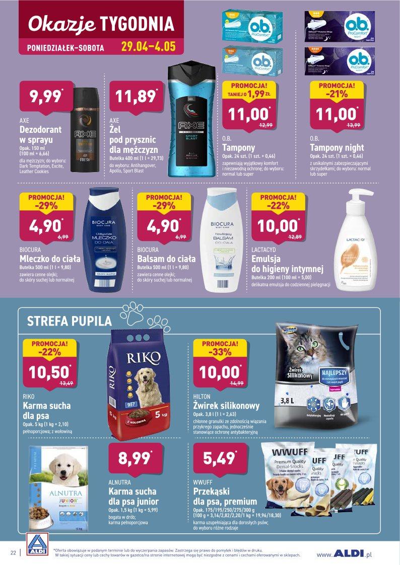 Gazetka promocyjna ALDI str. 22