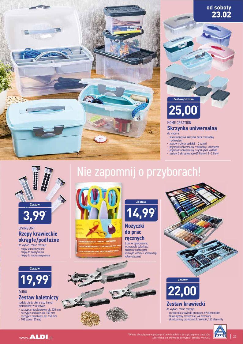 Gazetka promocyjna ALDI str. 35