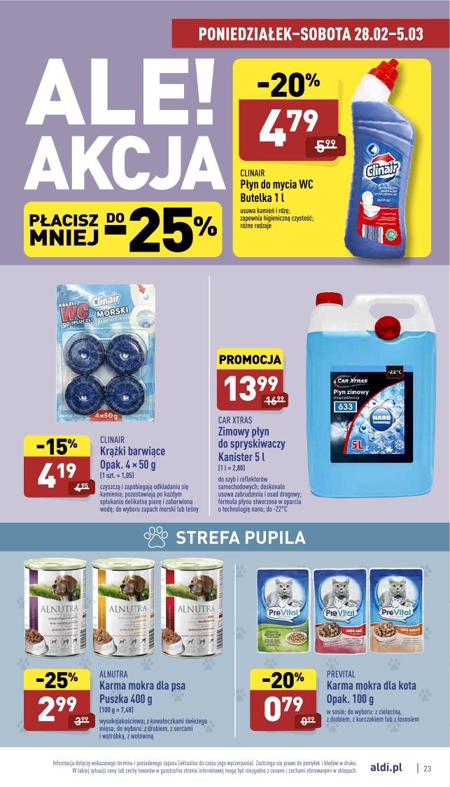 Gazetka promocyjna ALDI str. 23