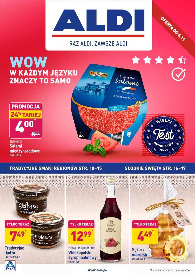 Gazetka promocyjna ALDI str. 1