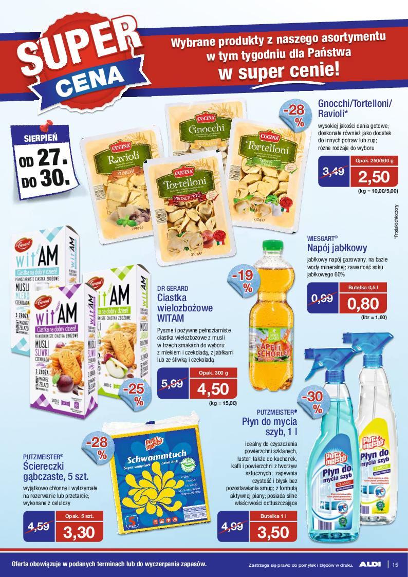 Gazetka promocyjna ALDI str. 15
