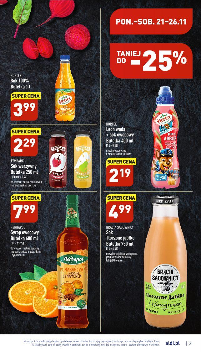 Gazetka promocyjna ALDI str. 21
