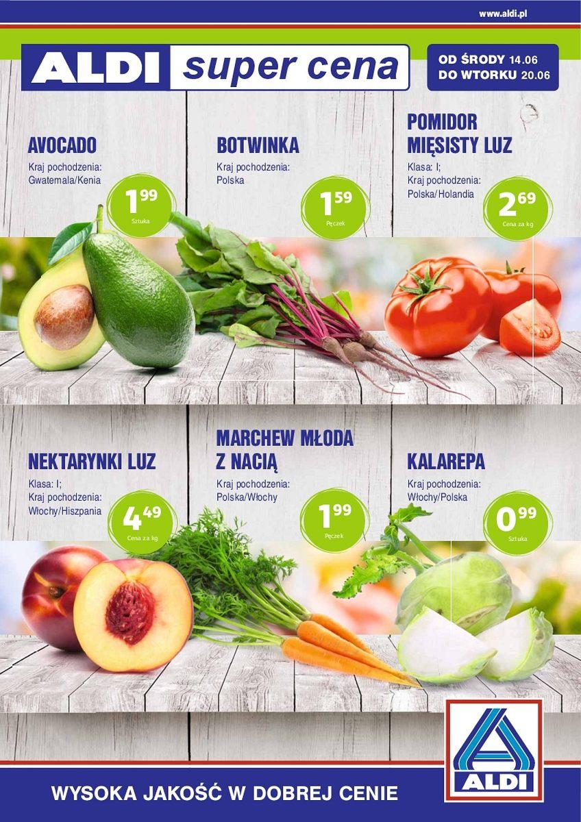 Gazetka promocyjna ALDI str. 1