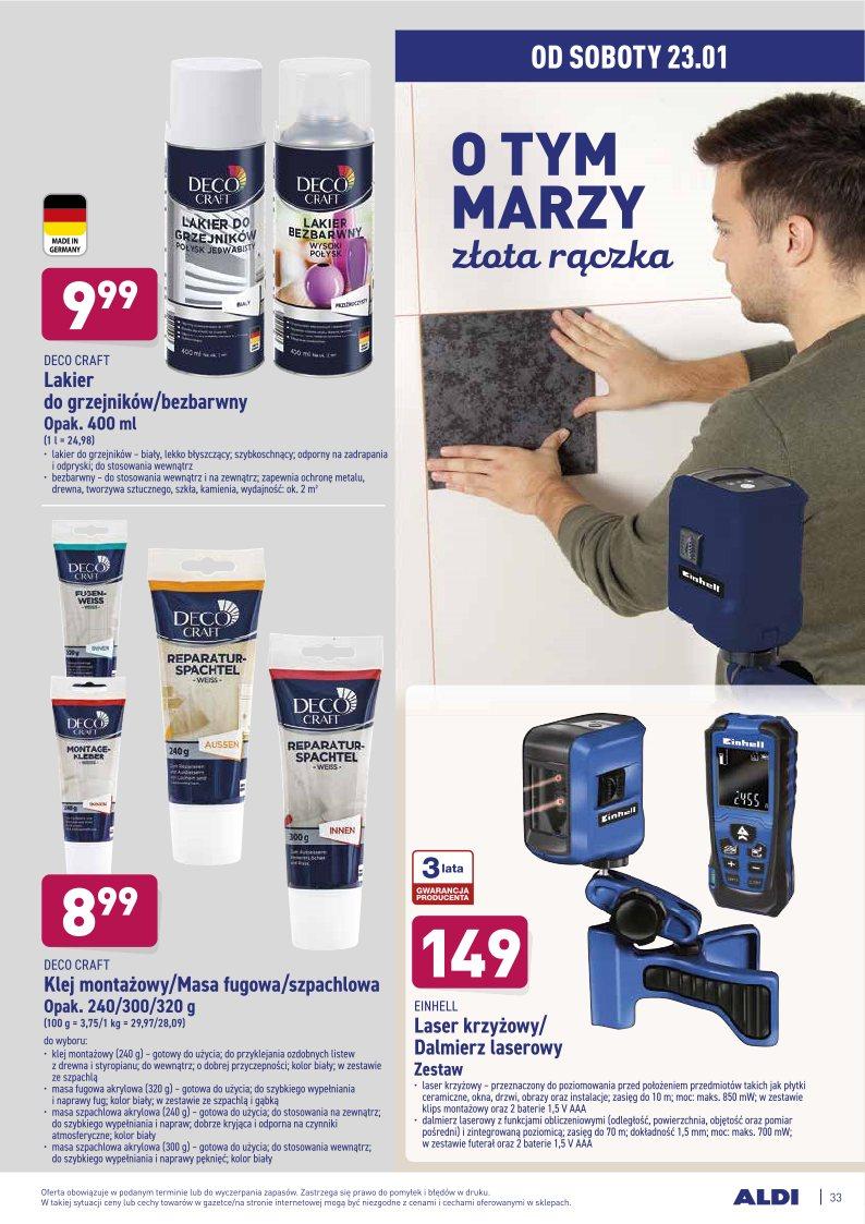 Gazetka promocyjna ALDI str. 33