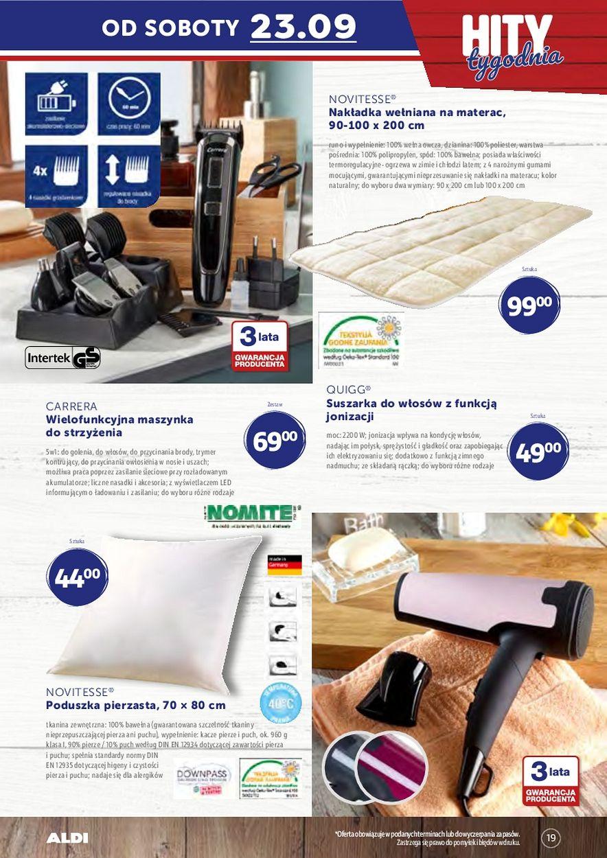 Gazetka promocyjna ALDI str. 19