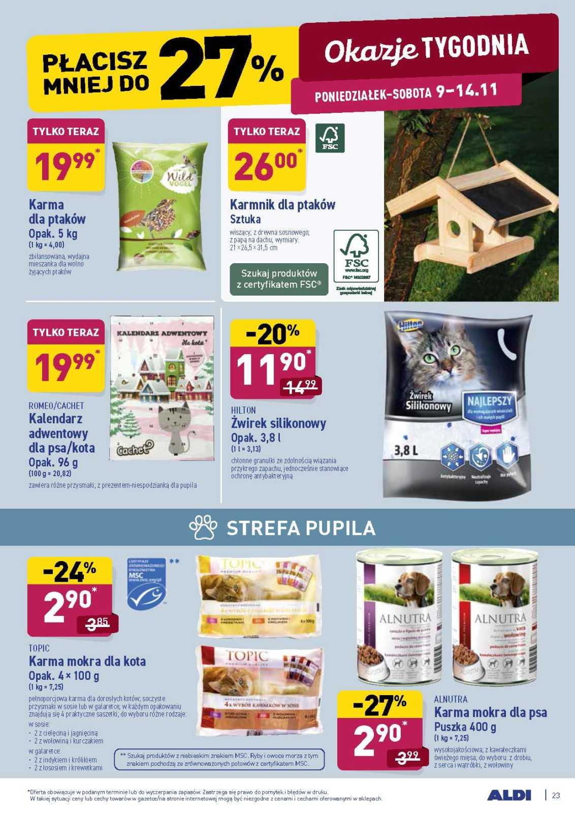Gazetka promocyjna ALDI str. 23