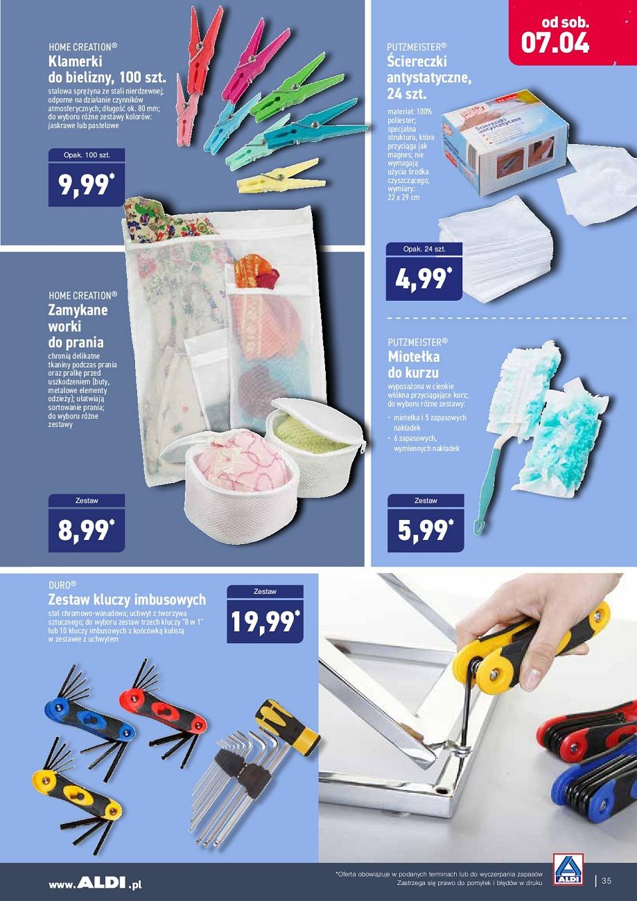 Gazetka promocyjna ALDI str. 35