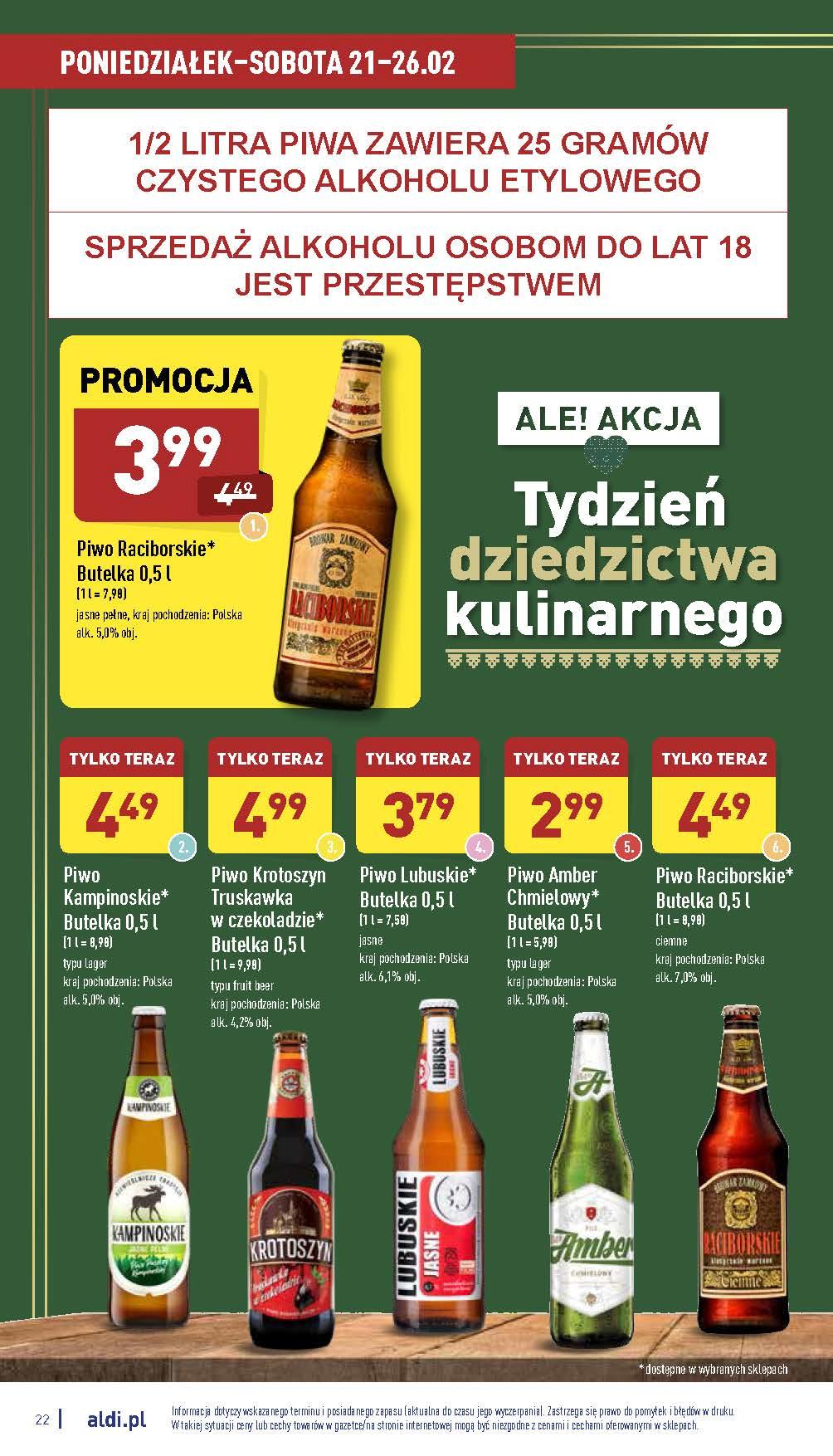 Gazetka promocyjna ALDI str. 22
