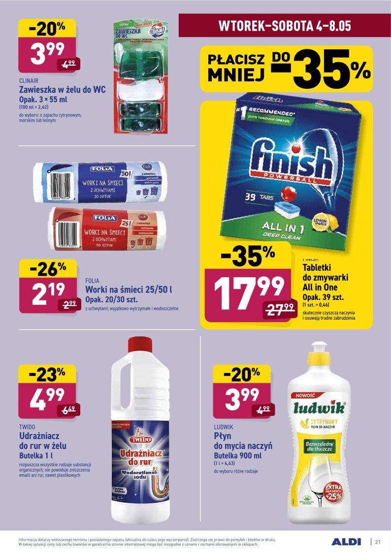 Gazetka promocyjna ALDI str. 21