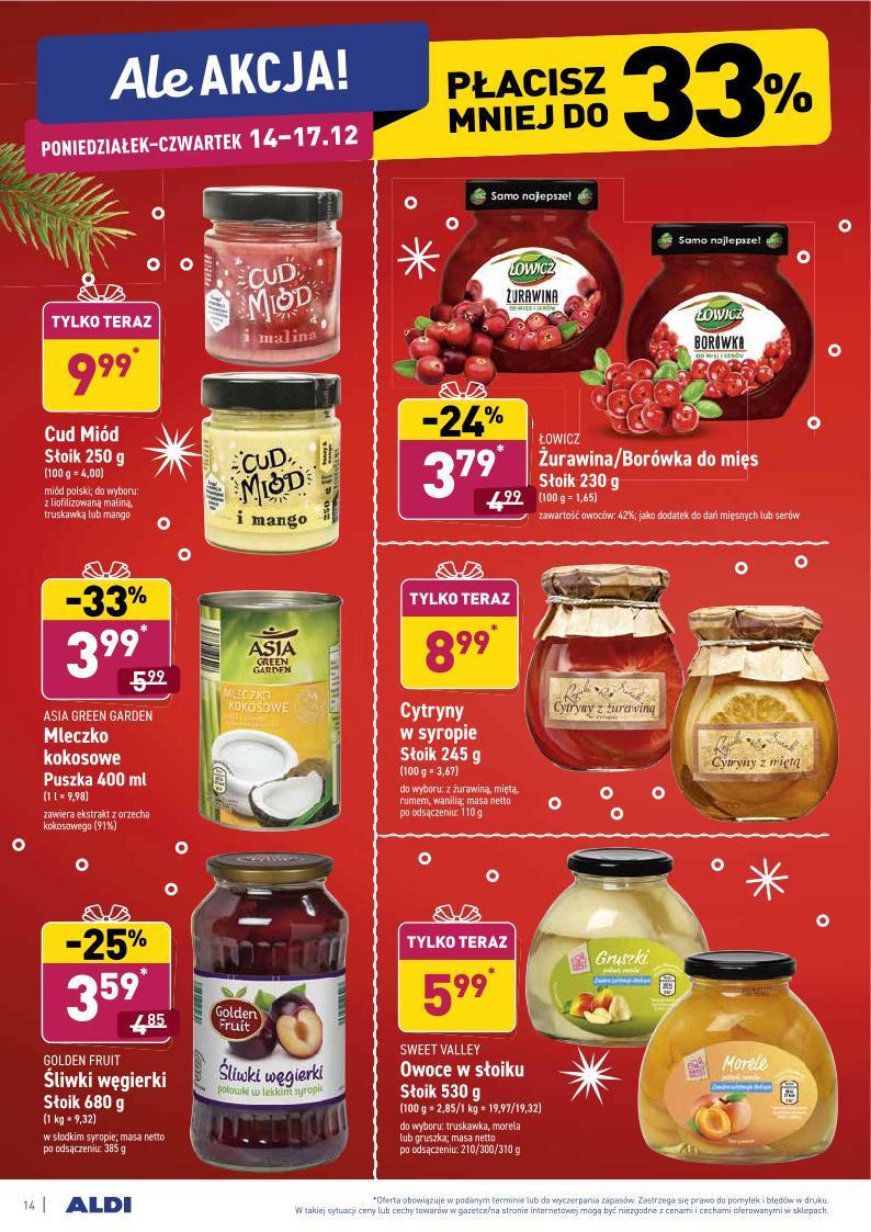 Gazetka promocyjna ALDI str. 14