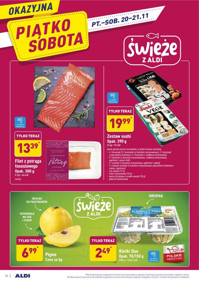 Gazetka promocyjna ALDI str. 22