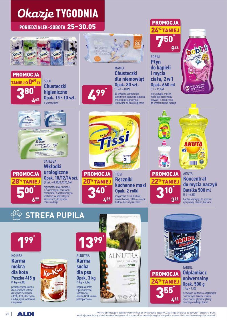Gazetka promocyjna ALDI str. 22