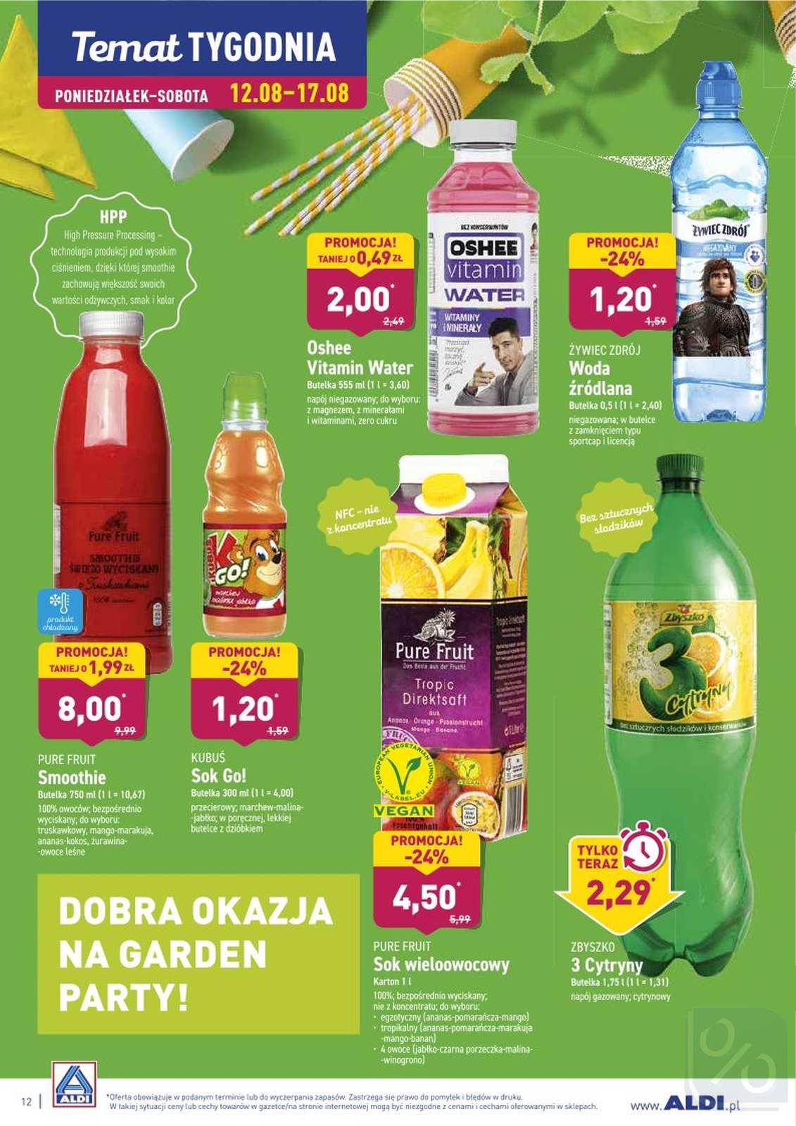 Gazetka promocyjna ALDI str. 12