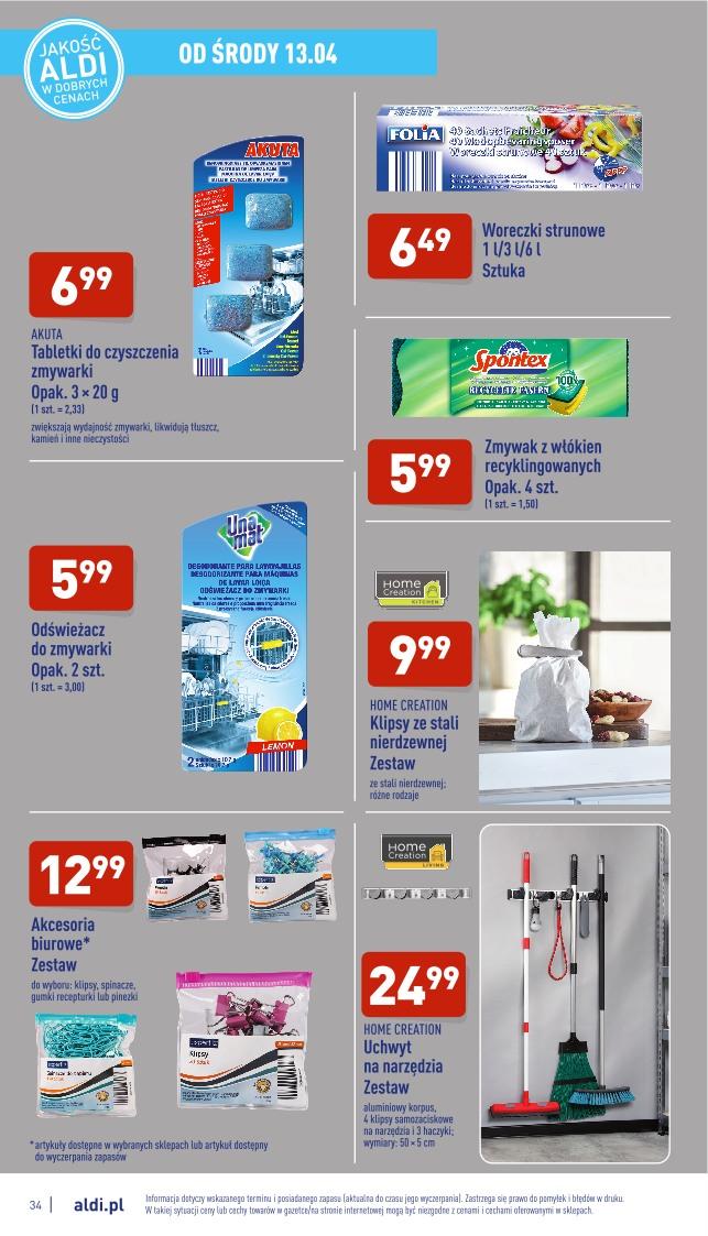 Gazetka promocyjna ALDI str. 34