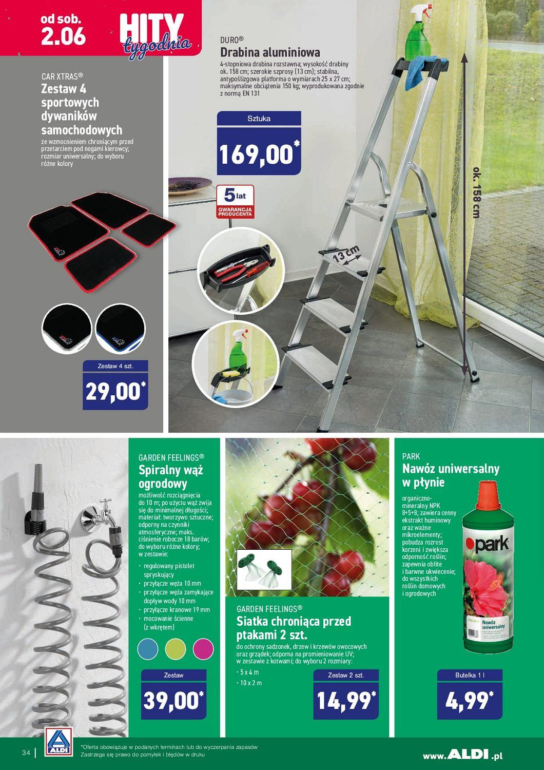 Gazetka promocyjna ALDI str. 34