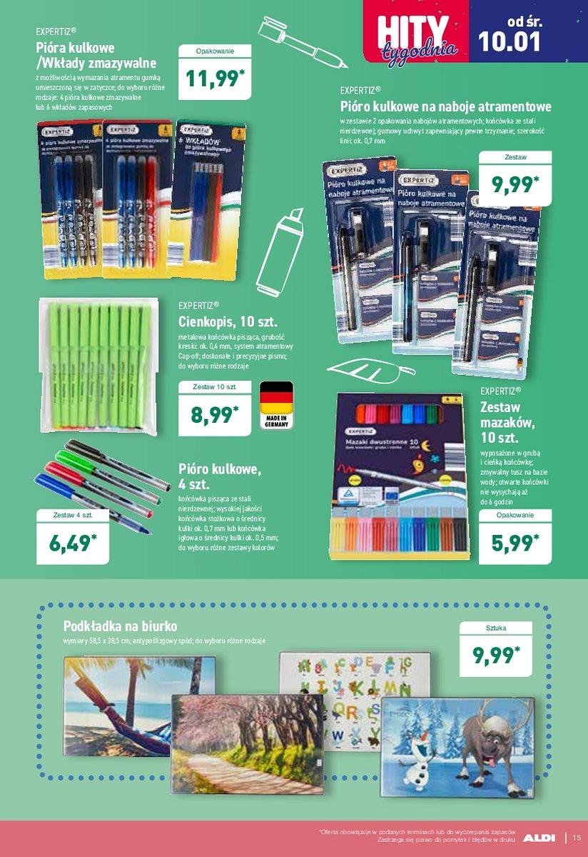 Gazetka promocyjna ALDI str. 15