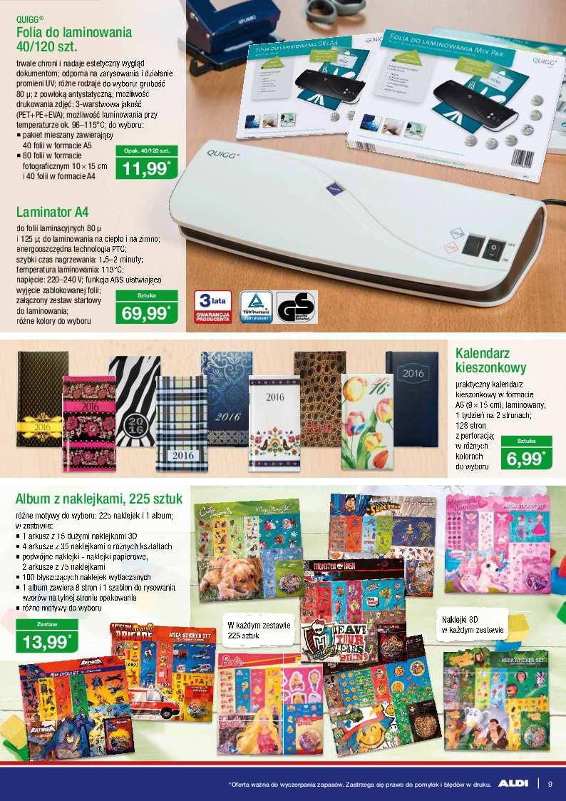 Gazetka promocyjna ALDI str. 9