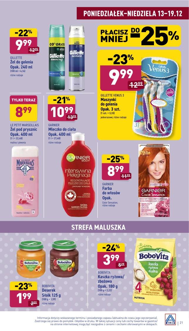 Gazetka promocyjna ALDI str. 21
