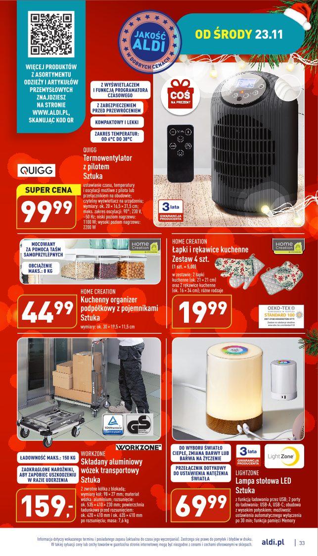 Gazetka promocyjna ALDI str. 33