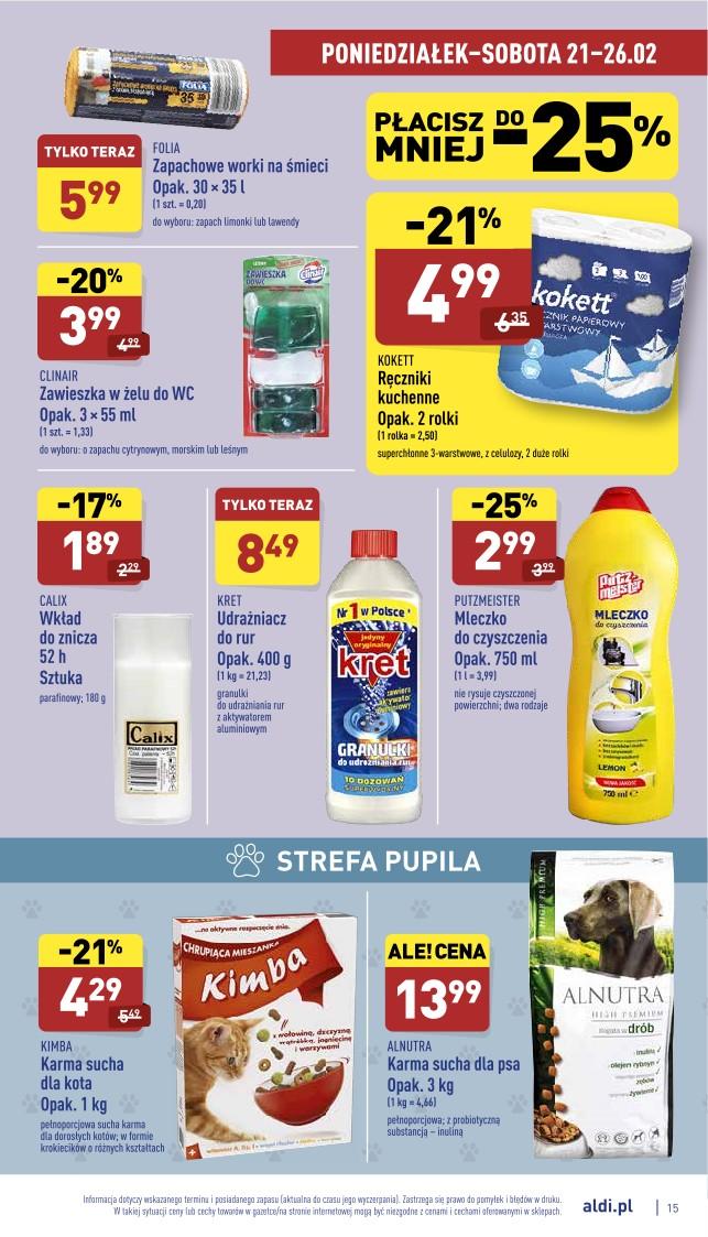 Gazetka promocyjna ALDI str. 15