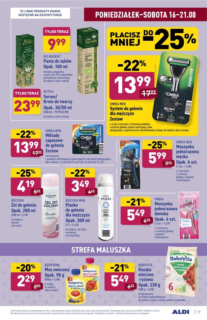 Gazetka promocyjna ALDI str. 19