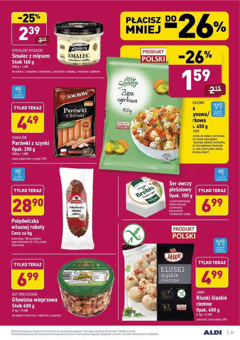 Gazetka promocyjna ALDI str. 23