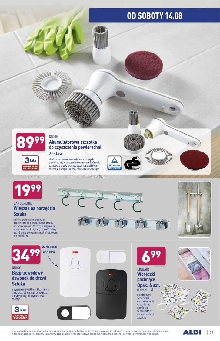 Gazetka promocyjna ALDI str. 33
