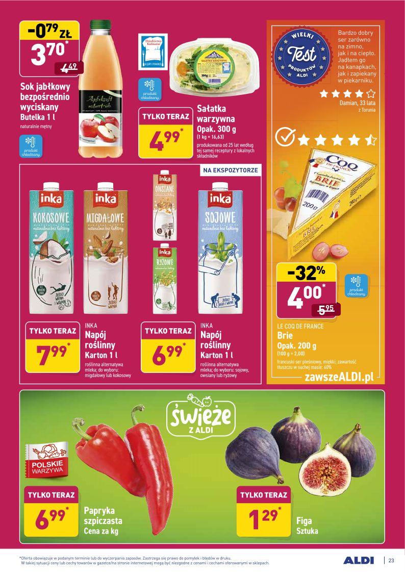 Gazetka promocyjna ALDI str. 23