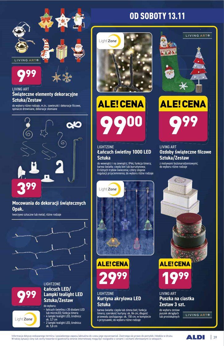 Gazetka promocyjna ALDI str. 39