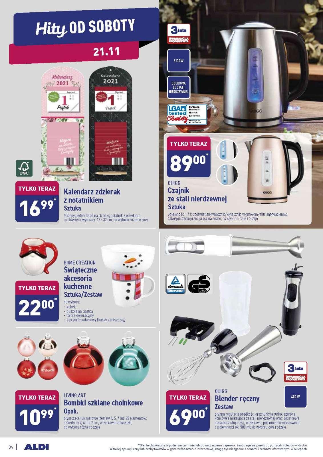 Gazetka promocyjna ALDI str. 34