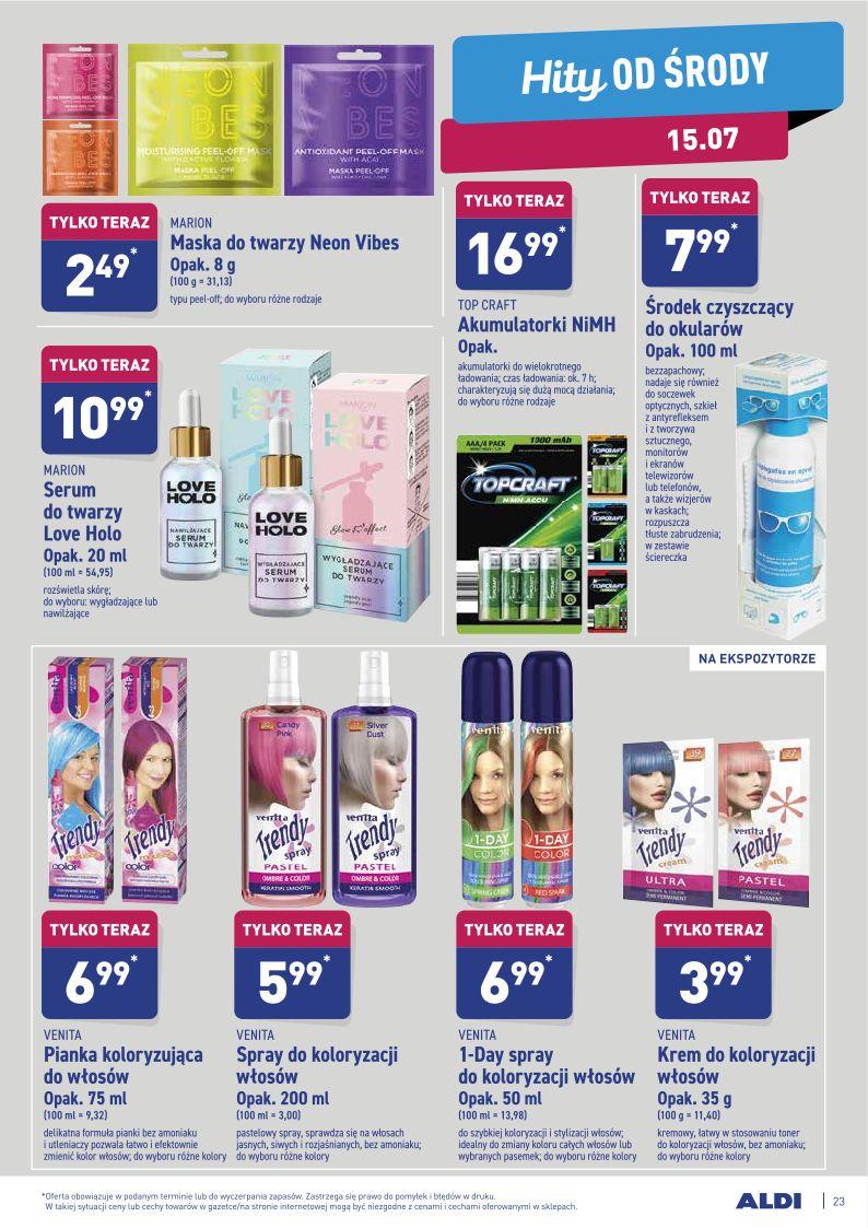 Gazetka promocyjna ALDI str. 23
